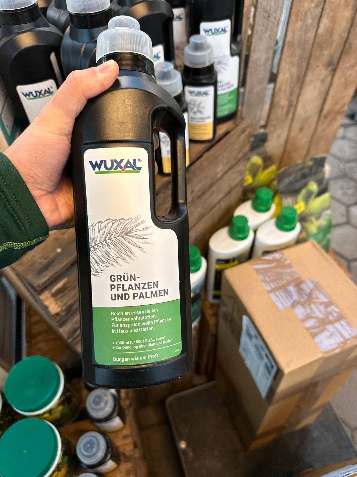 Wuxal Palmendünger Spezialdünger Grünpflanzendünger 1Liter